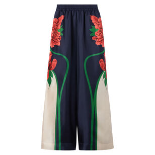 Silk Palazzo Pants