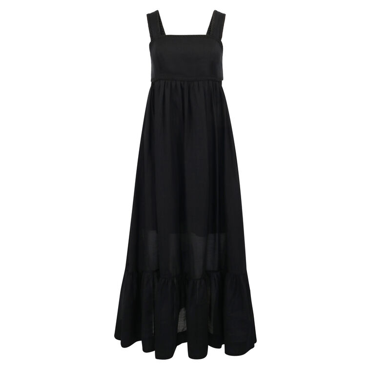 Chintz Tiered Midi Dress image number null