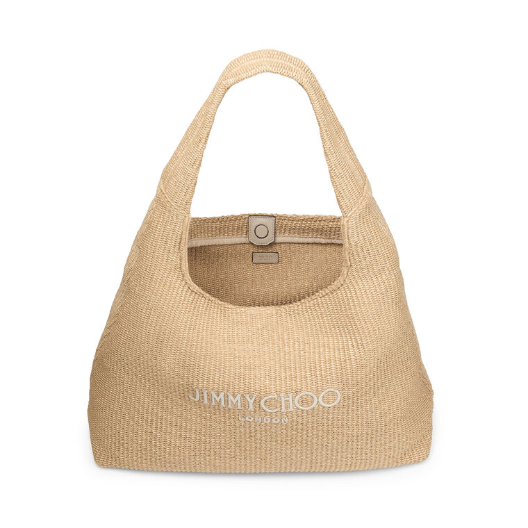 Beach Diamond Large Raffia Shoulder Bag image number null