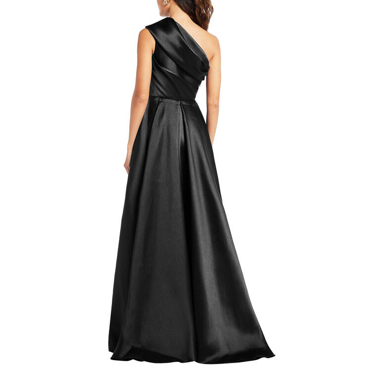 Charo One Shoulder Gown image number null