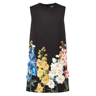 Yvonne Sleeveless Embroidered Mini Dress