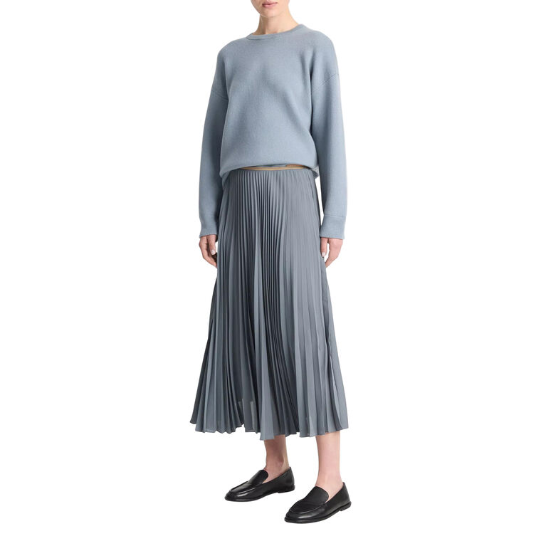 Draped Pleated Skirt image number null