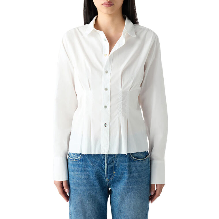 Lucinda Long Sleeve Poplin Shirt image number null