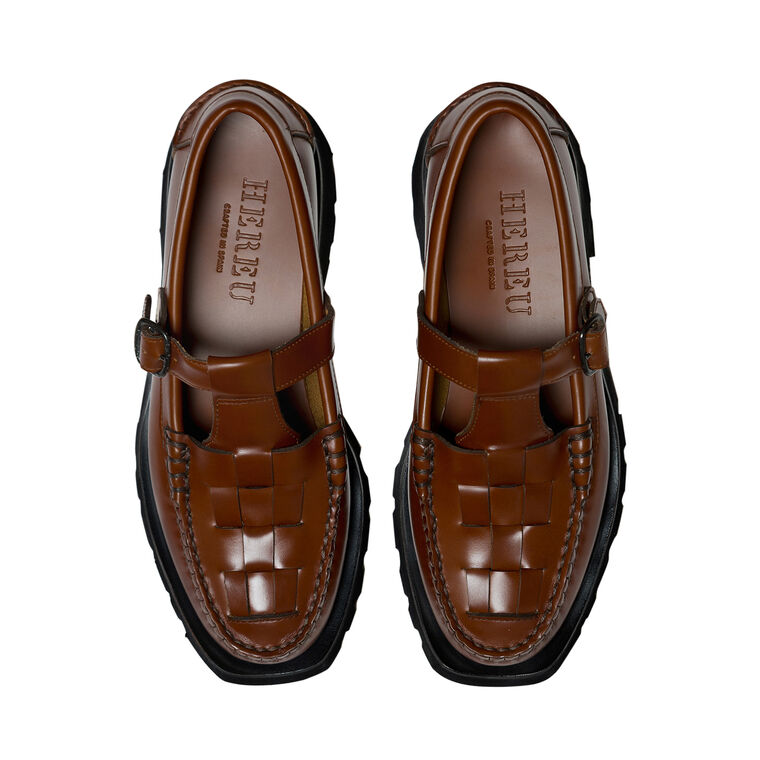 Soller Sport Tread Sole T-Bar Loafer image number null