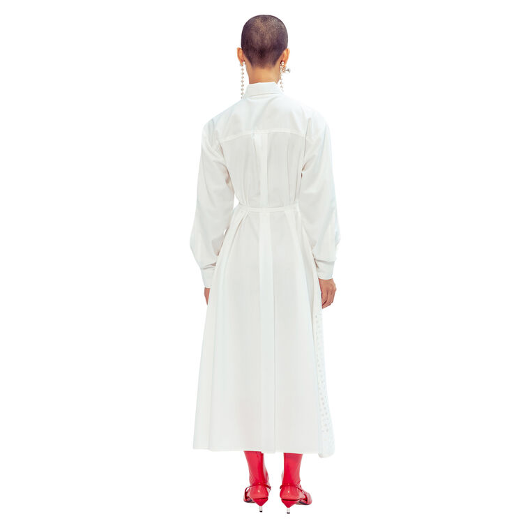 Eleanor Long Sleeve Midi Shirt Dress image number null
