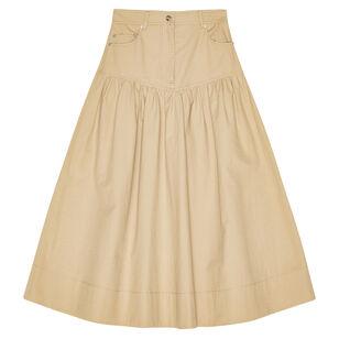 Classic Summer Suiting Long Skirt