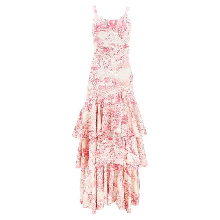 Marseilles Convertible Maxi to Midi Dress image number null