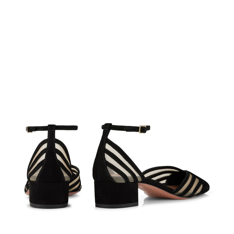 Alana 35mm Suede Mesh Pump image number null
