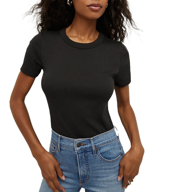 Pruitt Ribbed Tee image number null