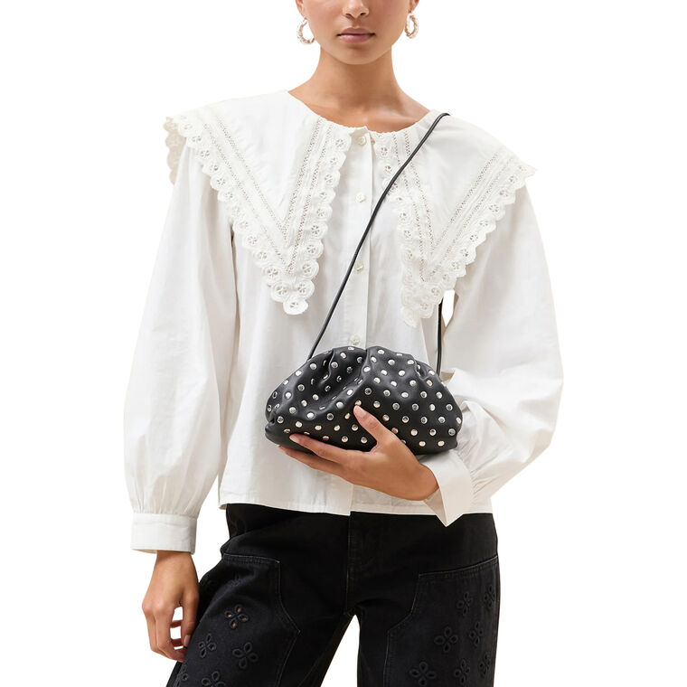 Bailey Studded Dome Clutch image number null