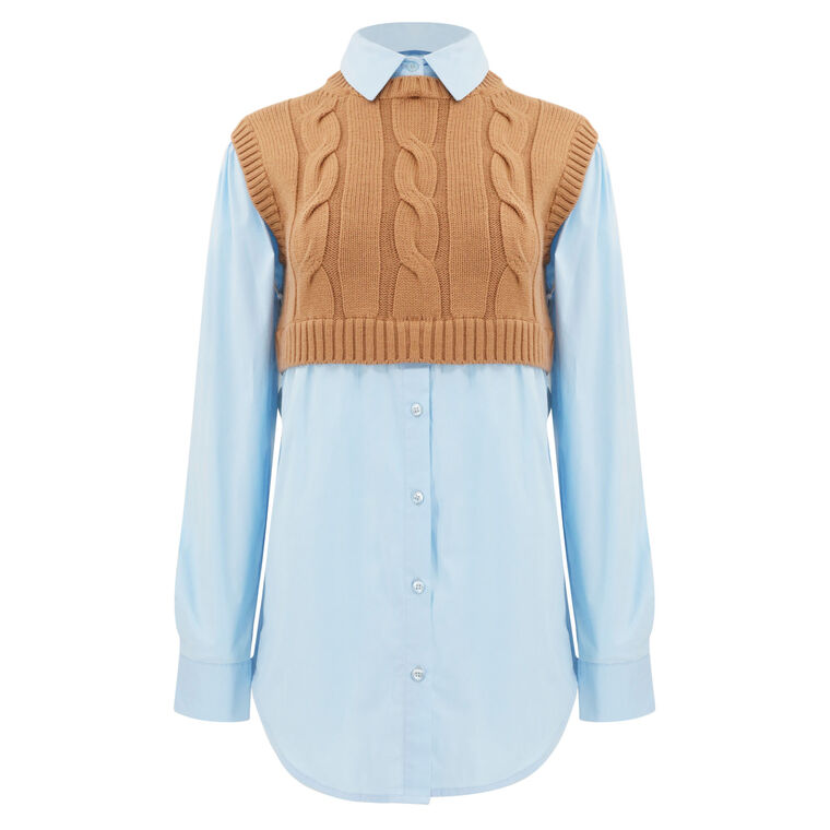 Cooper Knit Vest Top image number null