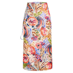 Sunnie Sheer Cover-Up Wrap Skirt