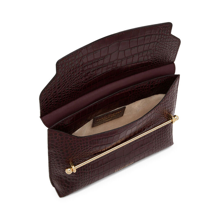 Croc-Embossed Stylist Bag image number null