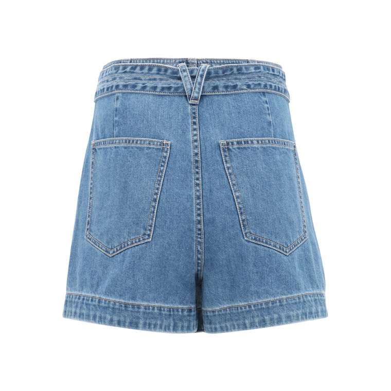 Agee Denim Skort image number null