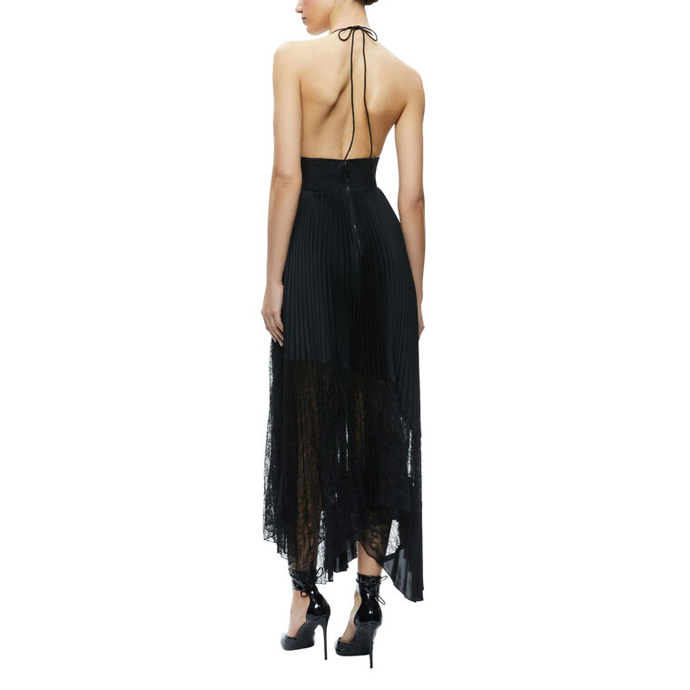 Hannah Scarf Halter Maxi Dress image number null
