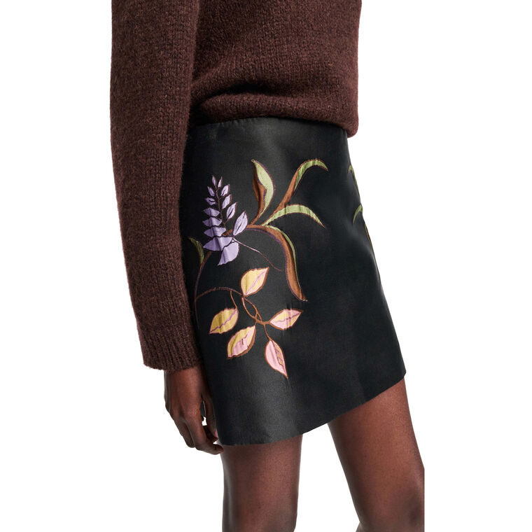 Soft Petal Mini Skirt image number null
