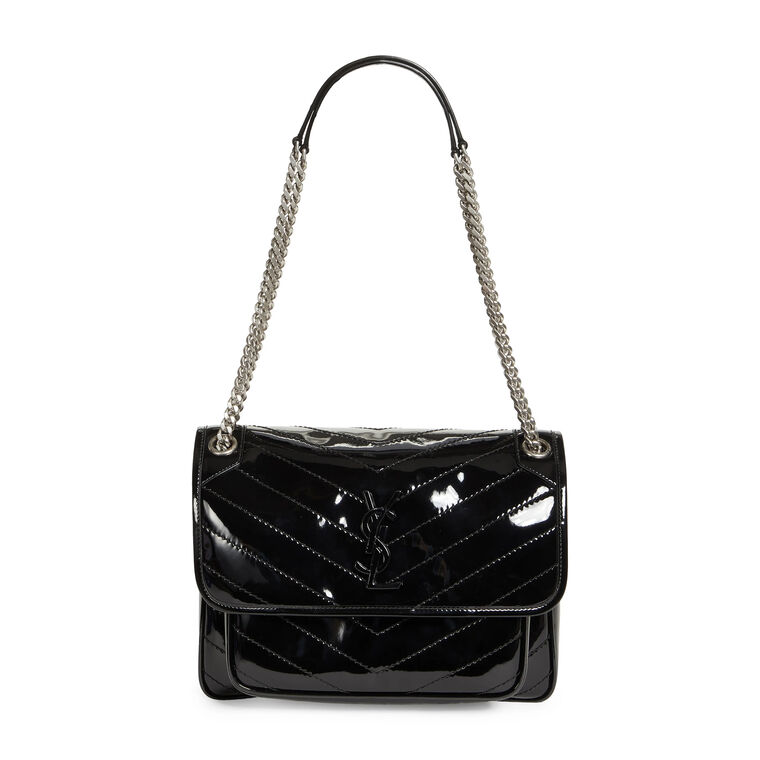 Medium Patent Leather Niki Bag image number null