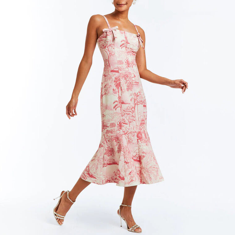 Calista Midi Dress image number null