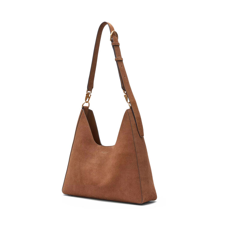 Parker Suede Hobo Bag image number null