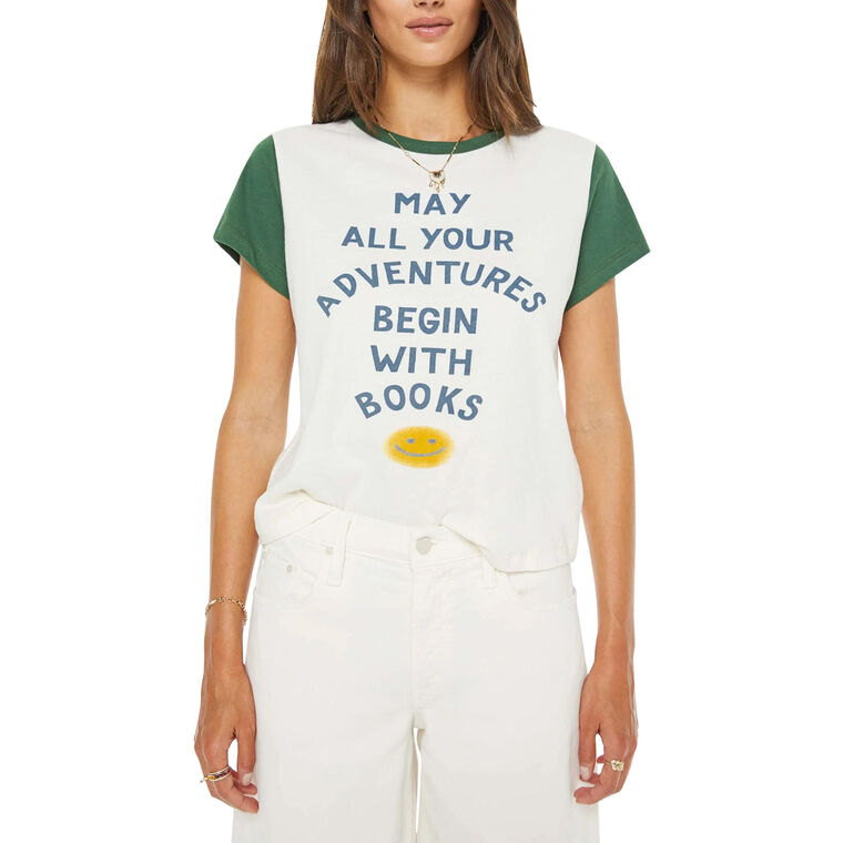 The Goodie Goodie Ringer T-Shirt image number null