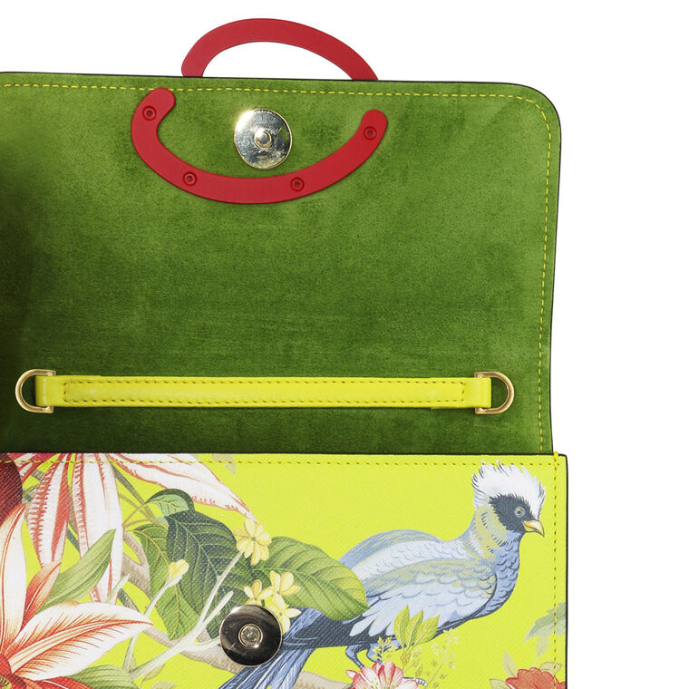 Flora and Fauna Printed O Pochette image number null