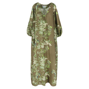 Georgio Oliver Tree V-Neck Maxi Dress