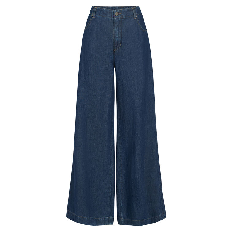 Dillion High-Rise Wide-Leg Jean image number null