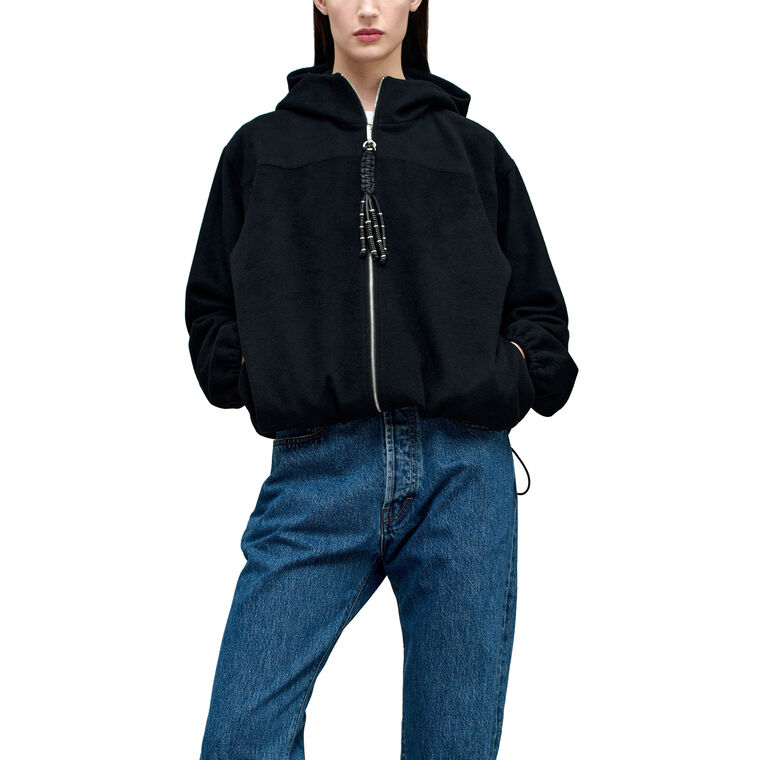 Suri Windbreaker With Wool Coating image number null