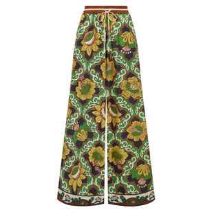 Liana Silk Palazzo Pant