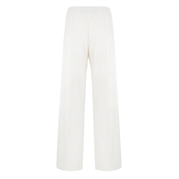 Xandra Wide-Leg Silk Pant image number null