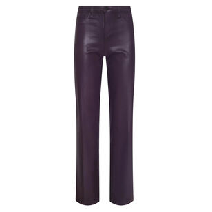 Scottie High Rise Wide Leg Coated Jean