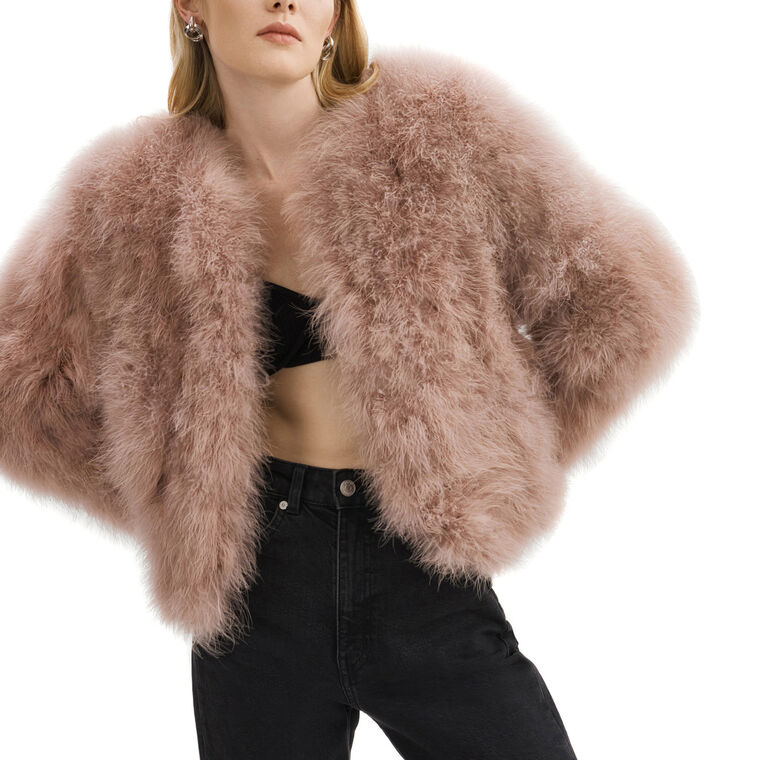 Deora Feather Jacket image number null