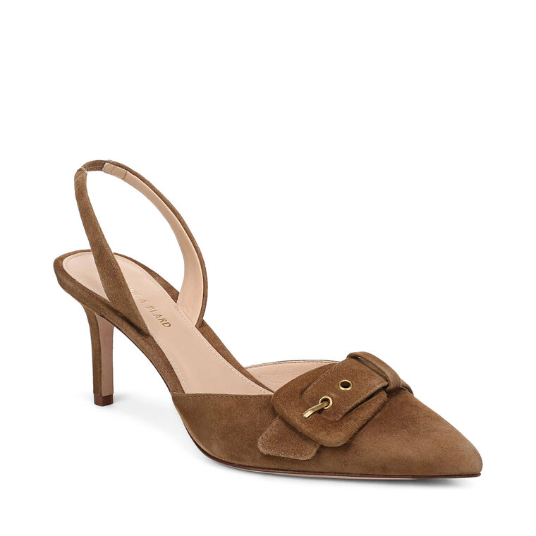 Lenora Suede Heel image number null