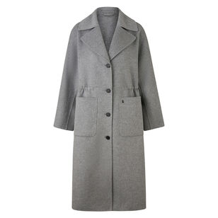 Imani Wool Button Down Coat
