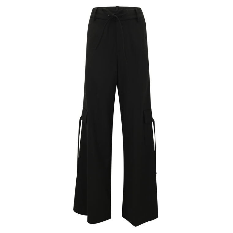 Side Slit Cargo Pants image number null