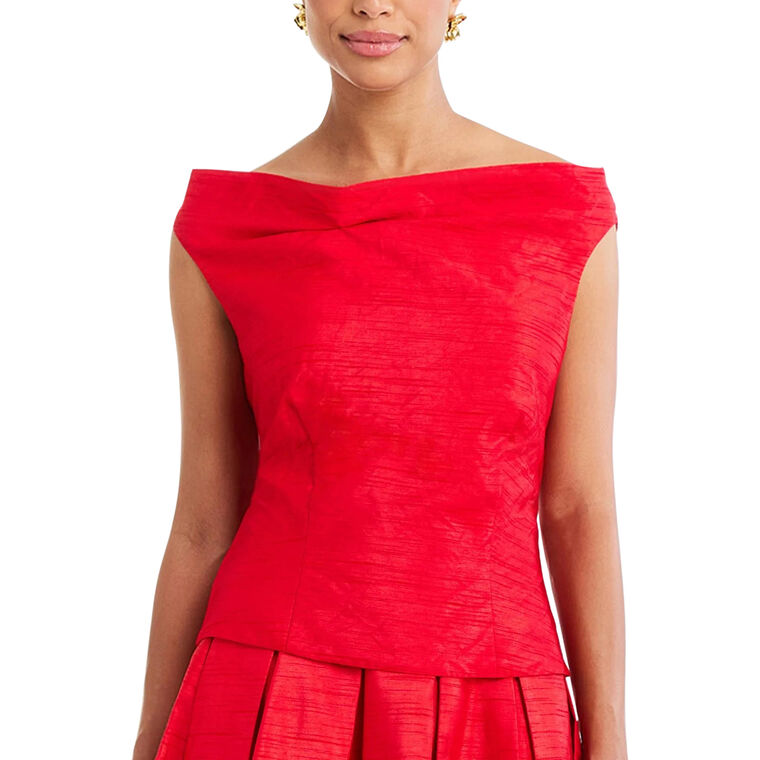 Taza Draped Top image number null