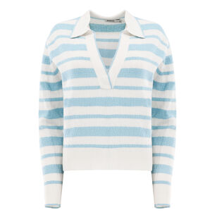 Miller Long Sleeve Polo Sweater