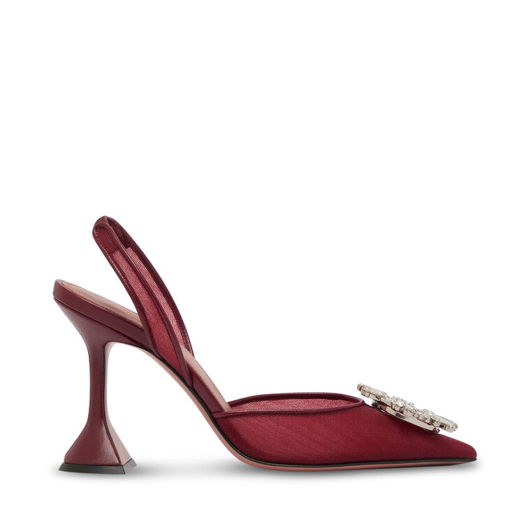 Begum 95mm Mesh Slingback Pump image number null