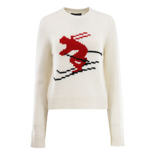 Soft Wool Ski Shrunken Sweater