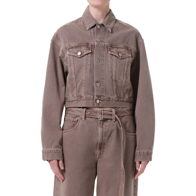Radley Cropped Denim Jacket image number null
