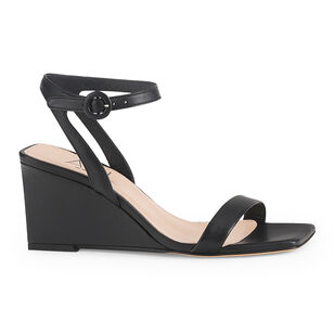 Mimi Leather Wedge Sandal