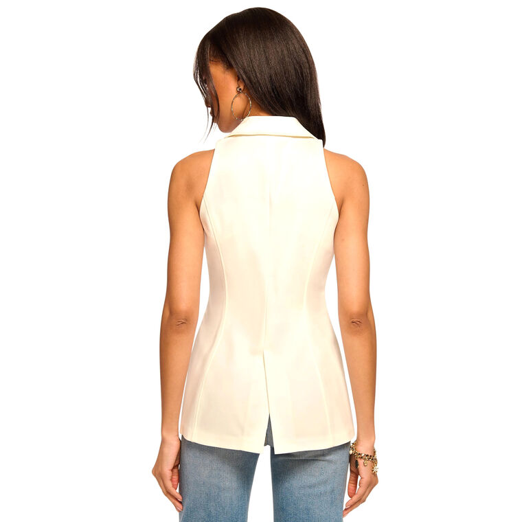 Lisa Stretch Cotton Vest image number null