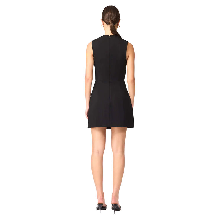 Alina Sleeveless Asymmetrical Mini Dress image number null