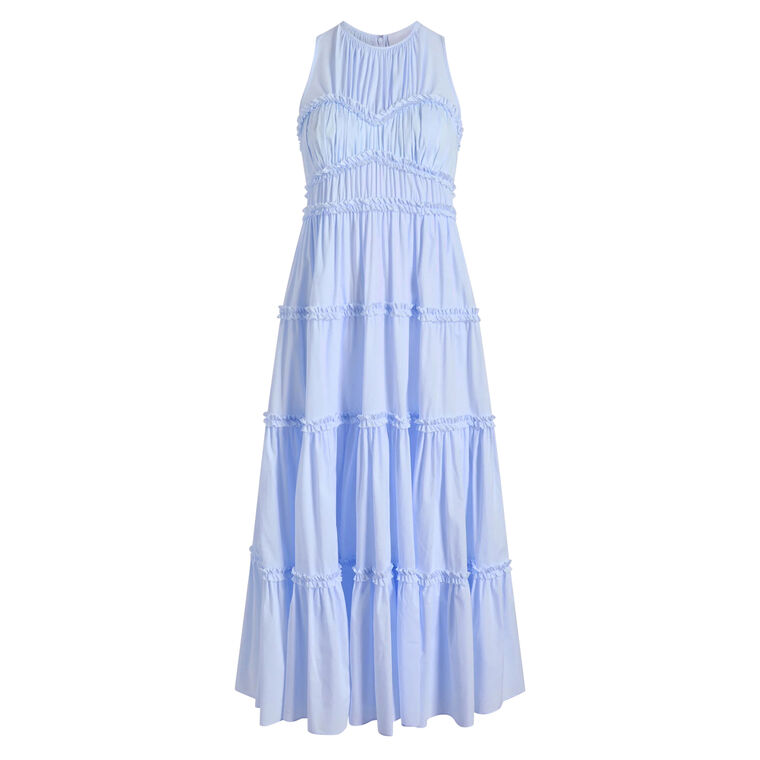 Sirrina Sleeveless High Neck Midi Dress image number null