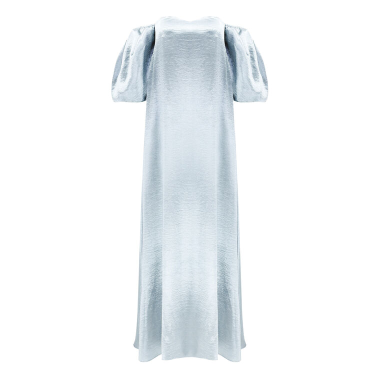 Palmer Liquid Satin Off-The-Shoulder Gown image number null