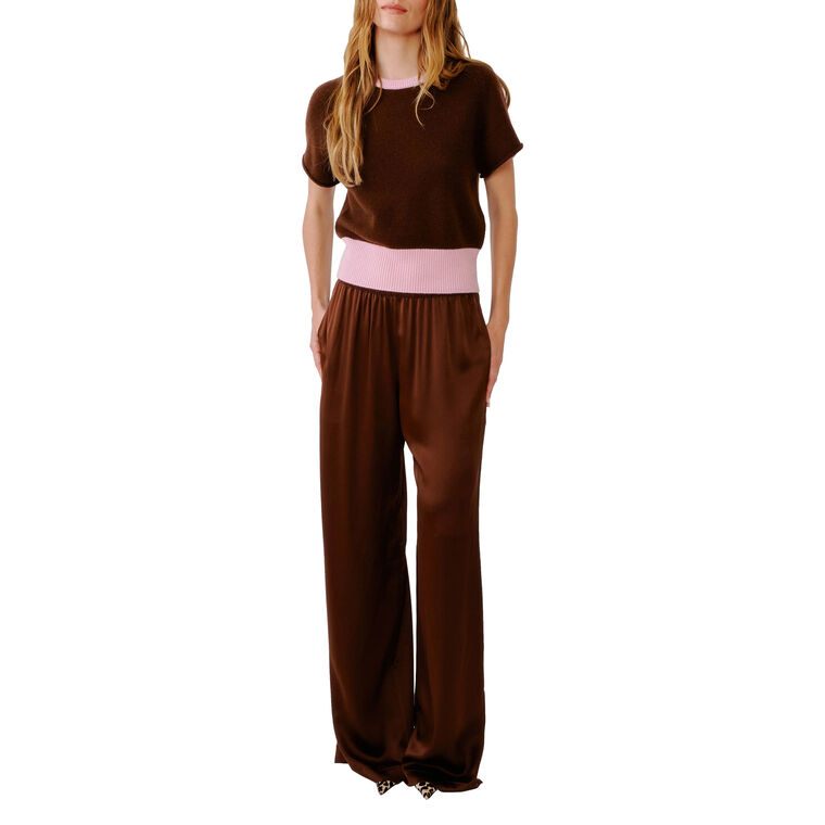 Lexi Low Rise Relaxed Pull On Pant image number null