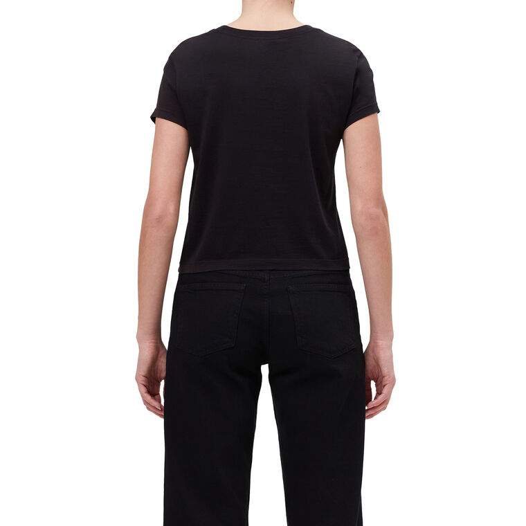 Adine Short Sleeve Shrunken Tee image number null