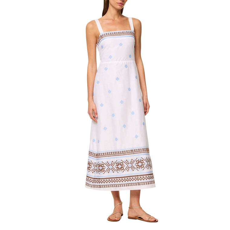 Aria Sleeveless Midi Dress image number null
