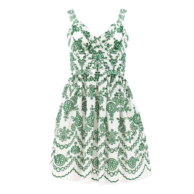 Evie Embroidered Dress