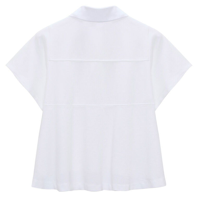 Sporty Romance Short Sleeve Polo Shirt image number null